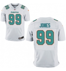 Nike Dolphins #99 Jason Taylor White Elite Jerseys