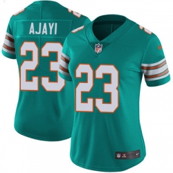 Nike Dolphins #23 Jay Ajayi Aqua Green Alternate Womens Stitched NFL Vapor Untouchable Limited Jersey