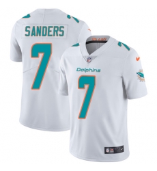 7 Elite Jason Sanders White Nike NFL Road Youth Jersey Miami Dolphins Vapor Untouchable