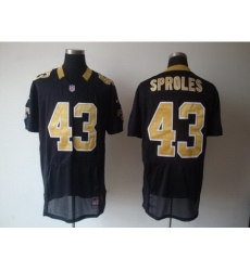 Nike New Orleans Saints 43 Darren Sproles black Elite NFL Jersey