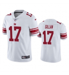 Men's New York Giants #17 Jamie Gillan White Vapor Untouchable Limited Stitched Jersey