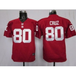 Nike Youth New York Giants #80 Victor Cruz Red Jerseys