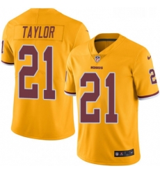 Mens Nike Washington Redskins 21 Sean Taylor Limited Gold Rush Vapor Untouchable NFL Jersey