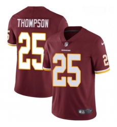 Mens Nike Washington Redskins 25 Chris Thompson Burgundy Red Team Color Vapor Untouchable Limited Player NFL Jersey