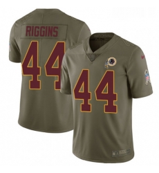 Mens Nike Washington Redskins 44 John Riggins Limited Olive 2017 Salute to Service NFL Jersey