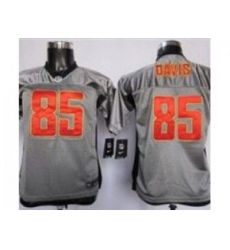 Nike Youth Washington Redskins #85 Vernon Davis Grey Shadow Jerseys