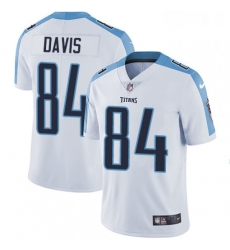 Youth Nike Tennessee Titans 84 Corey Davis Elite White NFL Jersey