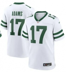 Men New York Jets Davante Adams #17 White F U S E Stitched NFL Jersey