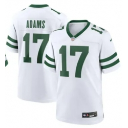 Men New York Jets Davante Adams #17 White F U S E Stitched NFL Jersey