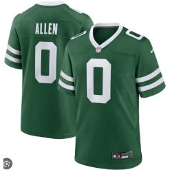 Men Nike Braelon Allen #0 Green New York Jets Vapor Limited Jersey