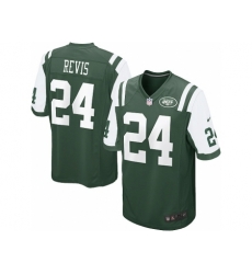 Nike New York Jets 24 Darrelle Revis green Game NFL Jersey