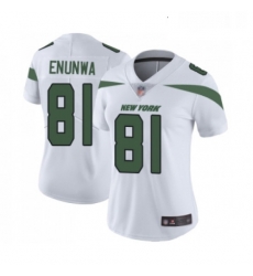 Womens New York Jets 81 Quincy Enunwa White Vapor Untouchable Limited Player Football Jersey