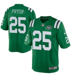 Nike Jets #25 Calvin Pryor Green Youth Stitched NFL Elite Rush Jersey