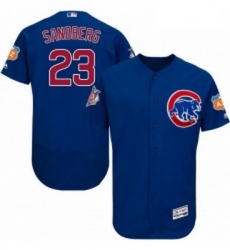 Mens Majestic Chicago Cubs 23 Ryne Sandberg Royal Blue Alternate Flex Base Authentic Collection MLB Jersey 