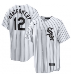 Men Chicago White Sox Colson Montgomery #12 White 2025 Home Limited Stitched Baseball Jersey Men Chicago White Sox Colson Montgomery #12 White 2025 Home Limited Stitched Baseball Jersey