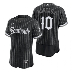 Women Chicago White Sox Southside Yoan Moncada 2021 City Connect Jersey