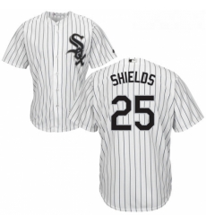 Youth Majestic Chicago White Sox 33 James Shields Authentic White Home Cool Base MLB Jersey