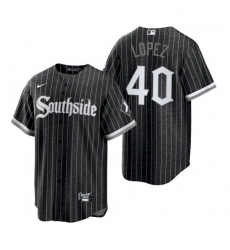 Youth White Sox Southside Reynaldo Lopez City Connect Replica Jersey