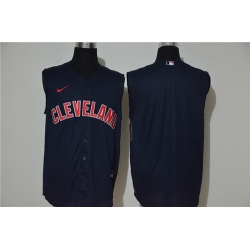 Indians Blank Black Nike Cool Base Sleeveless Jersey