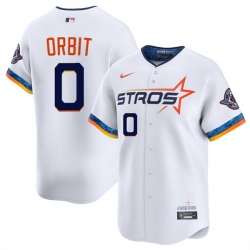 Youth Houston Astros 3 Jeremy Pena White 2025 City Connect Limited Stitched Baseball Jersey