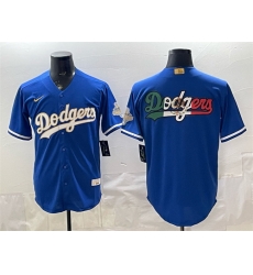 Men Los Angeles Dodgers Team Big Logo Royal 2026 Alternate Gold Collection Stadium Stitched Baseball Jersey