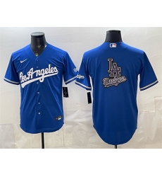 Men Los Angeles Dodgers Team Big Logo Royal Alternate Stadium Stitched Baseball Jersey Men Los Angeles Dodgers Team Big Logo Royal Alternate Stadium Stitched Baseball Jersey