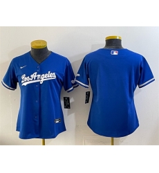 Youth Los Angeles Dodgers Blank Royal Alternate Stadium Stitched Baseball Jersey