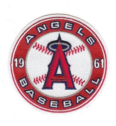 Los Angeles Angels of Anaheim '1961' Round Sleeve Patch Biaog