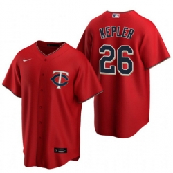 Men Minnesota Twins 26 Max Kepler Red Cool Base Stitched Jerse