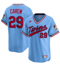 Men Minnesota Twins Rod Carew #29 Blue Flex Base Stitched jersey Men Minnesota Twins Rod Carew #29 Blue Flex Base Stitched jersey