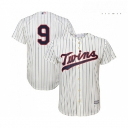 Mens Minnesota Twins 9 Marwin Gonzalez Replica Cream Alternate Cool Base Baseball Jersey 