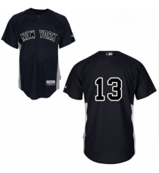 Youth Majestic New York Yankees 13 Alex Rodriguez Replica Black MLB Jersey