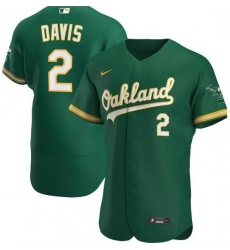 Athletics 2 Khris Davis Green 2020 Nike Flexbase Jersey