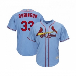 Youth St Louis Cardinals 33 Drew Robinson Replica Light Blue Alternate Cool Base Baseball Jersey 