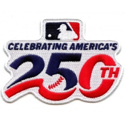 Men Tampa Bay Rays Celebrating America 250th annivesary Patch Biaog
