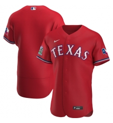 Rangers Blank Red Nike 2020 Flexbase Jersey