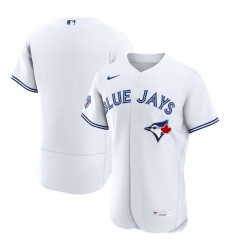 Men Toronto Blue Jays Blank White 50 Seasons Patch Stitched Baseball Jersey Men Toronto Blue Jays Blank White 50 Seasons Patch Stitched Baseball Jersey