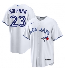Men Toronto Blue Jays Jeff Hoffman 23 White Home Limited Stitched Baseball Jersey
