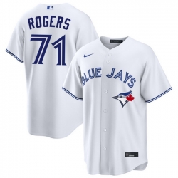 Men Toronto Blue Jays Tyler Rogers 71 White Home Limited Stitched Baseball Jersey