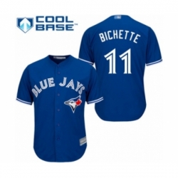 Youth Toronto Blue Jays #11 Bo Bichette Authentic Blue Alternate Baseball Player Jersey