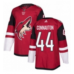 Youth Adidas Arizona Coyotes 44 Kevin Connauton Premier Burgundy Red Home NHL Jersey 