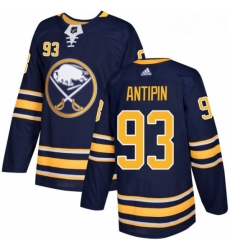 Youth Adidas Buffalo Sabres 93 Victor Antipin Authentic Navy Blue Home NHL Jersey 