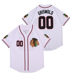 Blackhawks 00 Clark Griswold white Authentic Stitched Jerseys 1