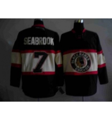 Chicago Blackhawks 7# SEABROOK black