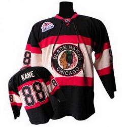 Youth RBK Chicago Blackhawks #88 KANE WINTER CLASSIC Black