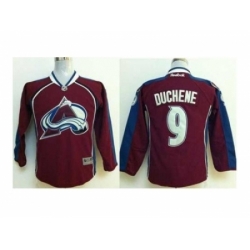 Youth NHL Jerseys Colorado Avalanche #9 Duchene red