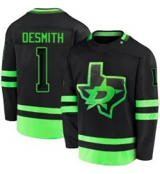 Men Dallas Stars Casey DeSmith #1 Hockey Stitched NHL Jersey Black Men Dallas Stars Casey DeSmith #1 Hockey Stitched NHL Jersey Black