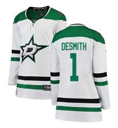 Men Dallas Stars Casey DeSmith #1 Hockey Stitched NHL Jersey White Men Dallas Stars Casey DeSmith #1 Hockey Stitched NHL Jersey White