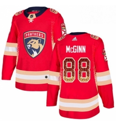 Mens Adidas Florida Panthers 88 Jamie McGinn Authentic Red Drift Fashion NHL Jersey 