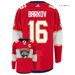 Panthers 16 Aleksander Barkov Red Adidas Jersey